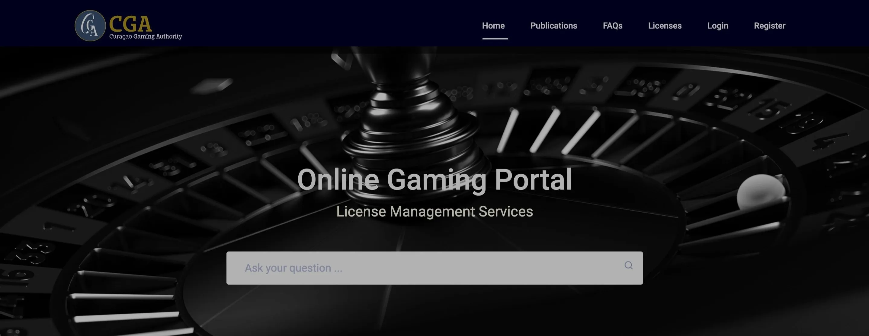 The Curacao Gaming Authority Startseite
